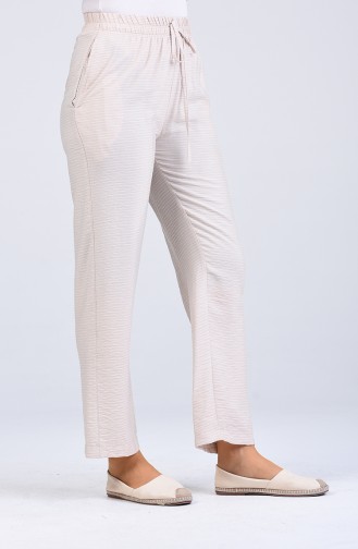 Pantalon Crème 0161-08