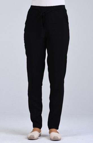 Pantalon Noir 1191-16