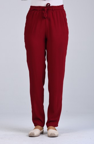 Claret red Broek 1191-26