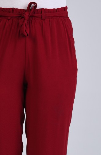 Claret red Broek 1191-26