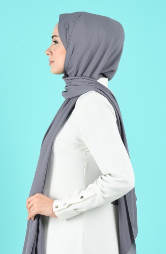 Smoke-Colored Shawl 2498-03