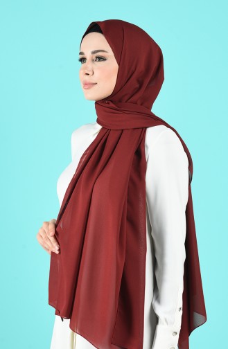 Dark Claret Red Sjaal 13176-16