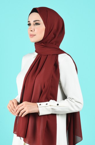 Dark Claret Red Sjaal 13176-16