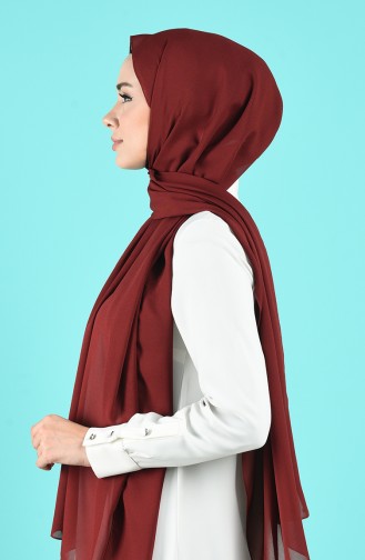 Dark Claret Red Sjaal 13176-16