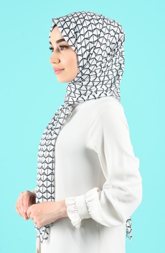 White Sjaal 650-110