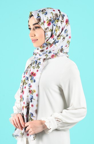 White Shawl 4695-04