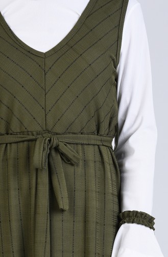 Robe Hijab Khaki 6574-02