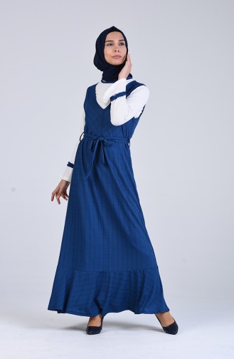 Robe Hijab Indigo 6574-03