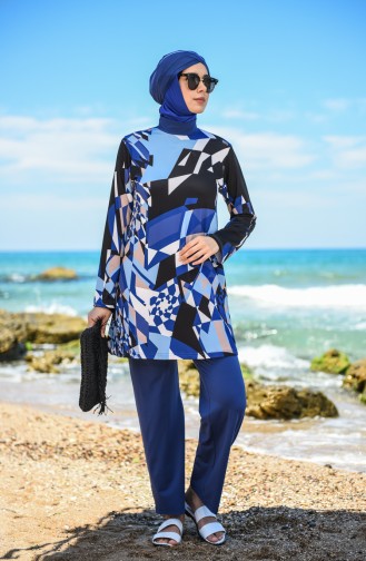 Indigo Modest Swimwear 201131-02