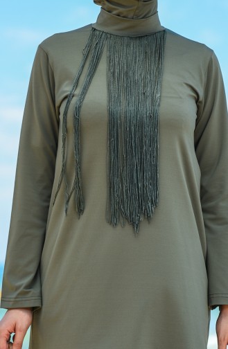 Khaki Swimsuit Hijab 20133-03