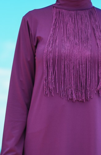 Purple Modest Swimwear 20133-04