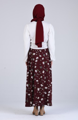 تنورة أحمر كلاريت 1924-03