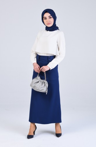 Indigo Skirt 0508-02