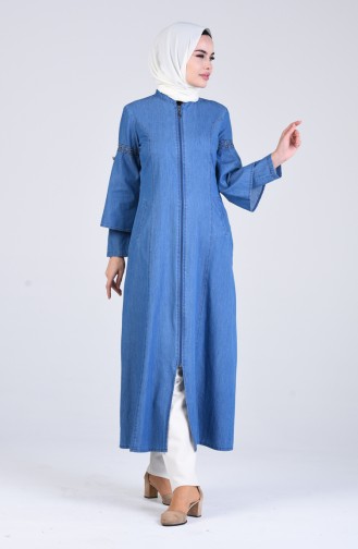 Denim Blue Abaya 9277-01