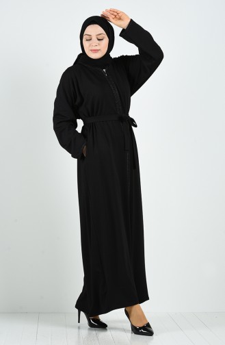 Schwarz Abayas 4038-01