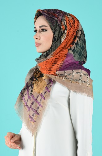 Khaki Shawl 2492-14