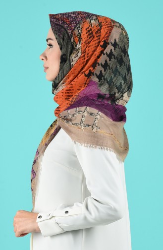Khaki Shawl 2492-14