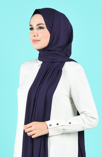 Dark Purple Shawl 2498-16