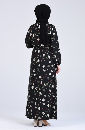 Robe Hijab Noir 2924-01