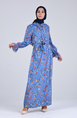 Robe Hijab Indigo 3082-02