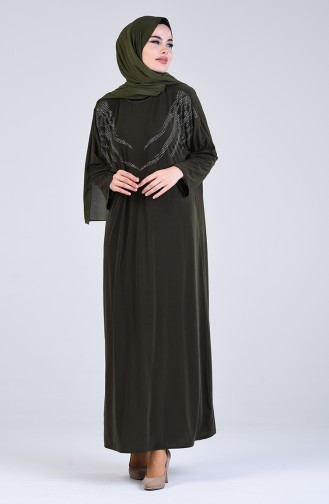 Robe Hijab Khaki 1637-03