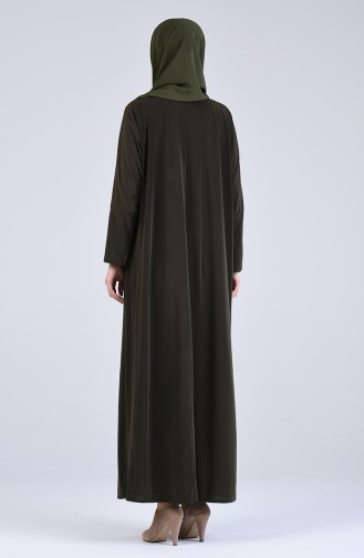 Robe Hijab Khaki 1637-03