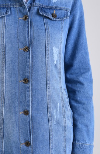 Pardessus Bleu Jean 9290-02