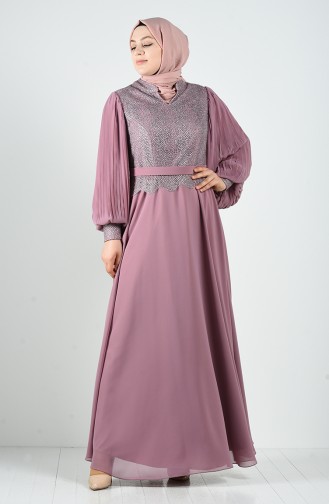 Puder Hijab-Abendkleider 1317-02