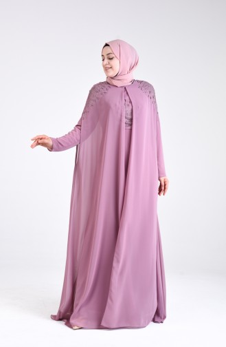 Puder Hijab-Abendkleider 1323-02