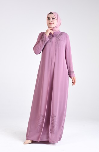 Puder Hijab-Abendkleider 1325-03