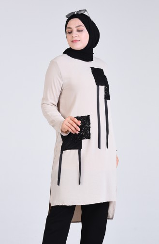Beige Tuniek 1506-04