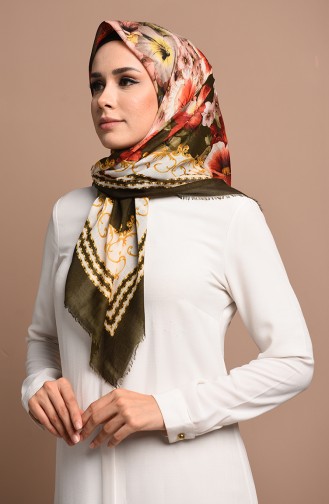 Dark Khaki Hoofddoek 2501-04