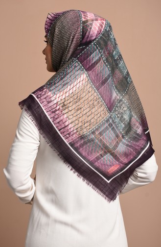 Plum Scarf 2506-09