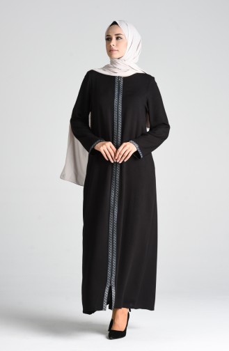 Schwarz Abayas 0617-01