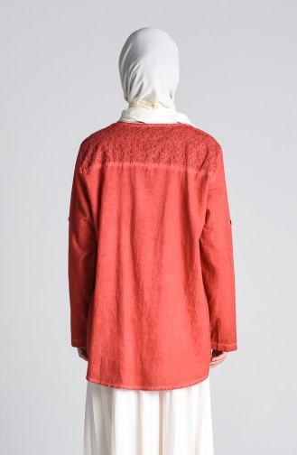 Brick Red Shirt 1313-01
