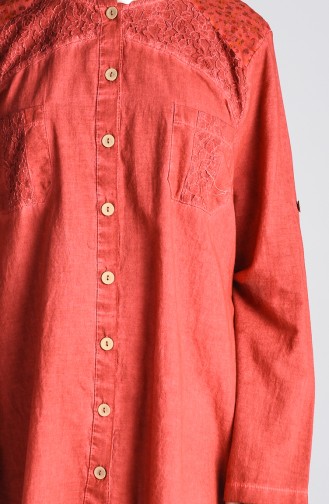 Brick Red Shirt 1313-01
