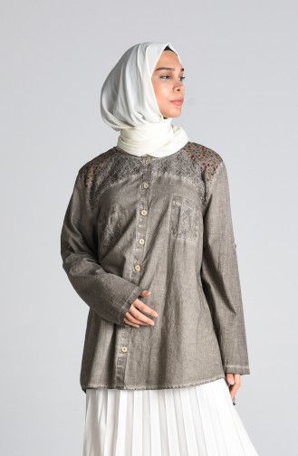 Chemise Vison Foncé 1313-07