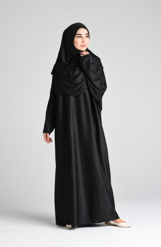Robe de Prière Noir 4538-03