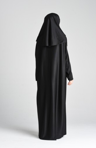 ملابس الصلاة أسود 4538-03