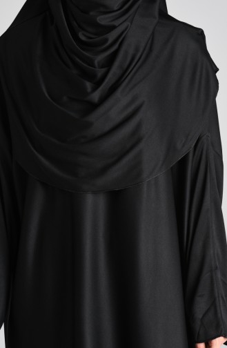 Robe de Prière Noir 4538-03