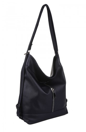 Navy Blue Shoulder Bag 403-011