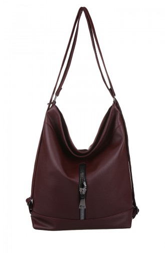 Claret red Shoulder Bag 403-031