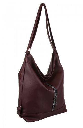 Weinrot Schultertasche 403-031