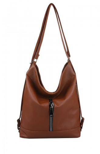 Tobacco Brown Shoulder Bag 403-091