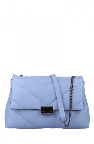 Blau Schultertasche 405-161