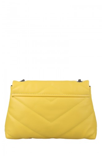 Sac D`épaule Jaune 405P-181