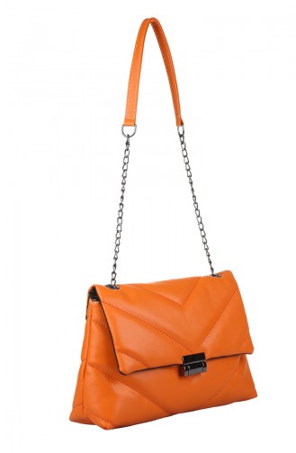 Orange Schultertasche 405-430