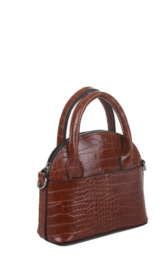 Tobacco Brown Shoulder Bag 407-091