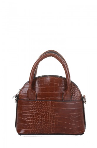 Tobacco Brown Shoulder Bag 407-091