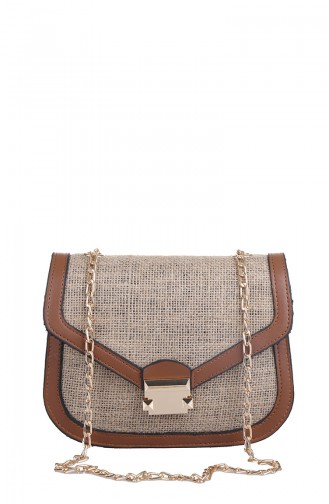 Tobacco Brown Shoulder Bag 408-091